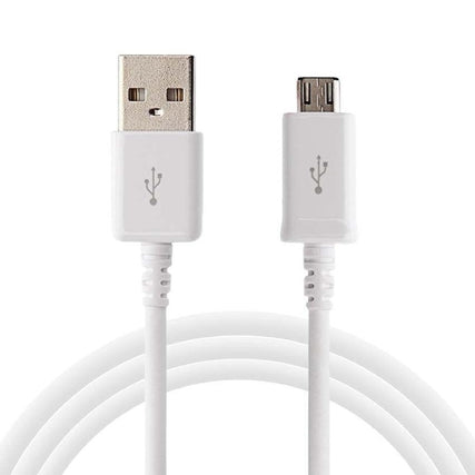 Samsung A6 Data Sync And Charging Cable-1M-White-chargingcable.in