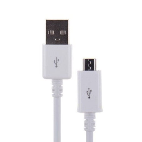 Samsung A6 Data Sync And Charging Cable-1M-White-chargingcable.in