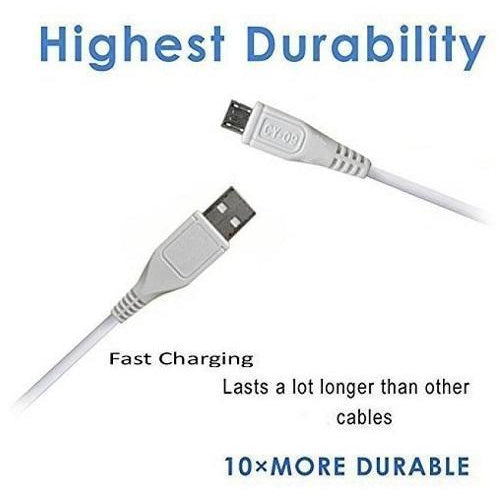 Vivo Y71i Fast Charge And Data Sync 1.2 Mt Cable White-chargingcable.in