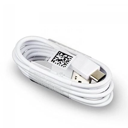 Samsung Galaxy M30 Type C Cable-1M-White-chargingcable.in