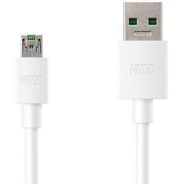 Oppo VOOC Oppo A7 Charge And Data Sync Cable White-chargingcable.in