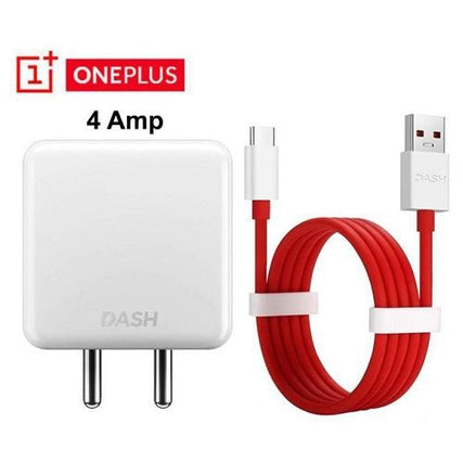 Oneplus 5 Dash 4 Amp Mobile Charger With Dash Type C Cable Red-chargingcable.in