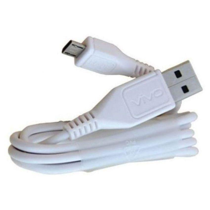 Vivo V17 Neo 2 Amp Dual Engine Dual Engine Mobile Charger with Data Cable-chargingcable.in