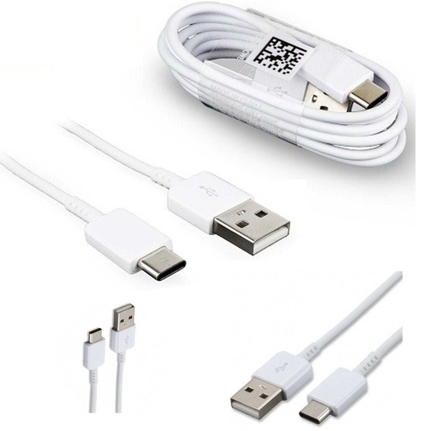 Oppo A9 2020 Type-C VOOC Charge And Data Sync Cable 1 Mt White-chargingcable.in