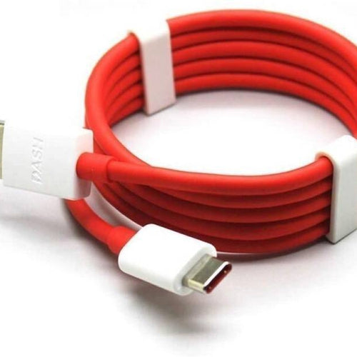 Oneplus 5 Dash Type C Cable Charging & Data Sync Cable-Red-100CM-chargingcable.in