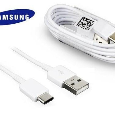 Samsung Galaxy A30 Type C Cable-1M-White-chargingcable.in