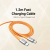 DesiTech 100W Type-C to Type-C Nylon Flat Braided 1.2M Cable | For All Mobile Models