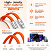 DesiTech 100W Type-C to Type-C Nylon Flat Braided 1.2M Cable | For All Mobile Models
