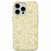 Classic Mixed Hearts – Mixed Heart Pattern – Engraved Pastel Silicone Phone Cover