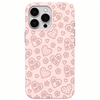 Daisy Love Hearts – Daisy Heart Pattern – Engraved Pastel Silicone Phone Cover