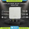 Oneplus 65W Warp Charger (Only Adapter)