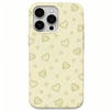 Airy Minimal Hearts – Minimal Heart Pattern – Engraved Pastel Silicone Phone Cover