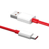 OnePlus 5 64GB Dash Type C Cable Charging & Data Sync Cable-Red-100CM
