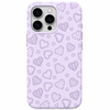 Cozy Stitched Hearts – Stitched Heart Pattern – Engraved Pastel Silicone Phone Cover
