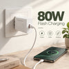 Vivo 80W Flashcharge Type C Charger (Adapter With Cable)