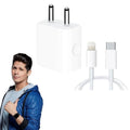 Apple iPhone 20W Usb Charger (Adapter With Cable)