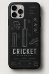 Cricket Vibes Mobile Covers –  Soft Liquid Silicone Cases