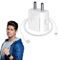 Original 20W Apple Charger | Fast Charge for iPhone & iPad with Lightning Cable