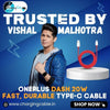Oneplus 20W Dash Type C Cable (Only Cable)