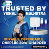 Oneplus Nord CE 5G Warp Charge 6 Amp 30W Mobile Charger With Type C Cable Red