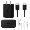 Samsung 15W Type C Travel Charger Black New (Adapter With Cable)