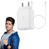 Samsung 25W Type C-Type-C Adaptive Fast Mobile Charger With 1 Mt Cable White