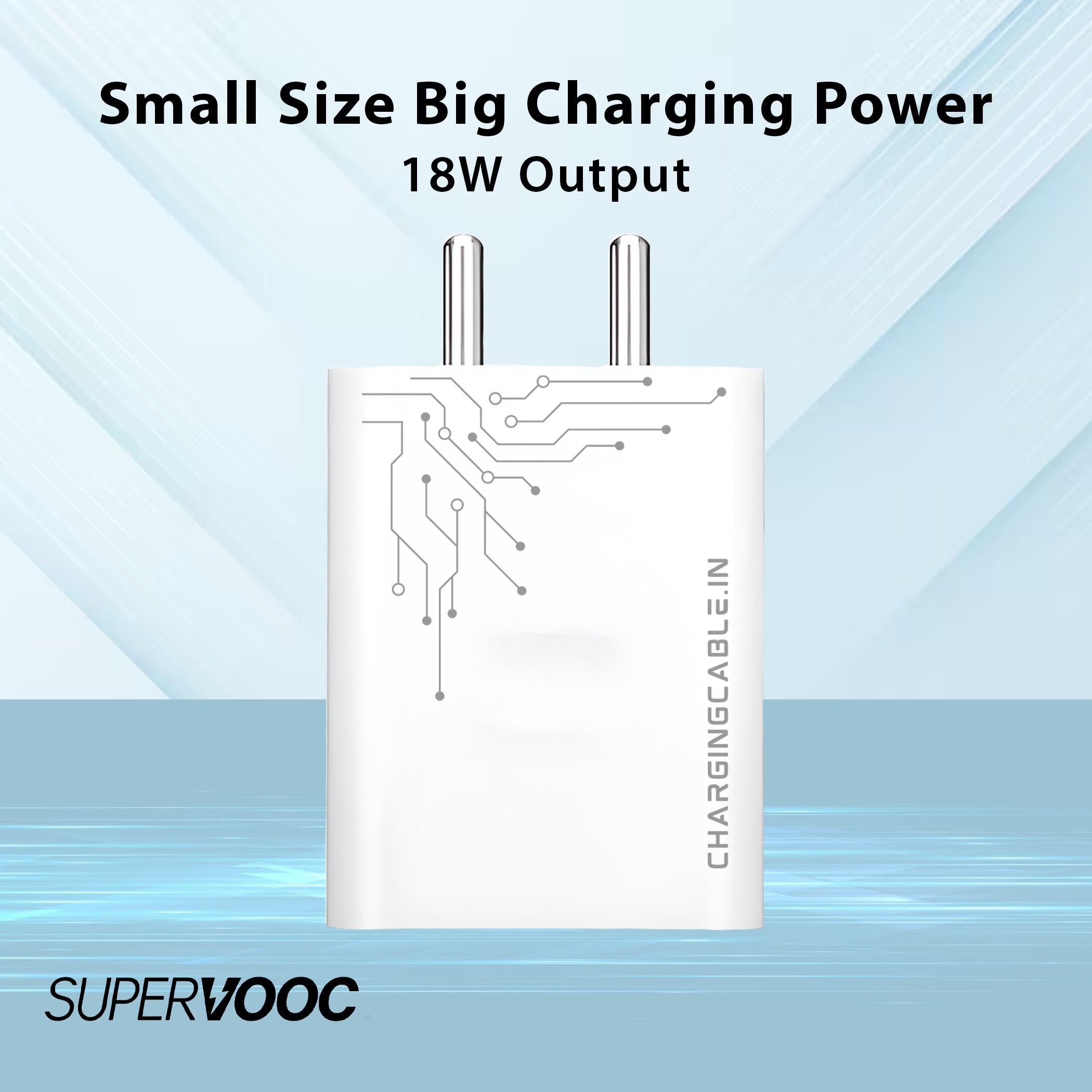 Buy Oppo A54 18W Type-C Vooc Charge Charger With Type-C Data Cable