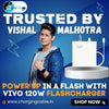 Vivo 120W Flashcharge Type C Charger (Adapter With Cable)