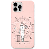 ABD Blush Pink cricket mobile cover