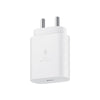 Samsung Galaxy A35 25W Type-C To Type-C Adaptive Fast Mobile Charger With Cable White
