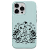 Cute Turtle Family liquid silicone phone cover in Lavender