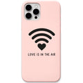 Love Signal WiFi Heart Phone Cover – Pastel Liquid Silicone Case