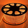 Warm white LED rope light decoration in real setting