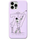 Gill Prince Lavender cricket mobile cover