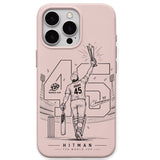Hitman Rohit Lift The Worldcup Blush Pink cricket mobile cover
