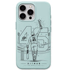 Hitman Rohit Lift The Worldcup Mint Green cricket mobile cover