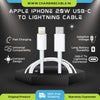 Apple iPhone 20W USB-C to Lightning Cable (Only Cable)