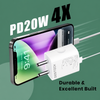 Apple iPhone 20W Charger | For All iPhone iPad Models With Type C to Lightning Cable By The DesiTech
