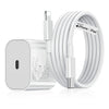 Apple iPhone 20W Charger | For All iPhone iPad Models With Type C to Lightning Cable By The DesiTech