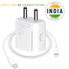 Original 20W Apple Charger | Fast Charge for iPhone & iPad with Lightning Cable