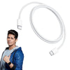 Apple iPhone 60W USB-C To C Braided Cable (Only Cable)