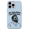 Aao Tumhe Badiya Charash Pilata Hoon meme iPhone cover in Sky Blue