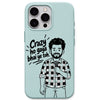 Crazy Ho Gaya Bhai Ye Toh meme iPhone cover in Mint Green