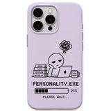 Personality.exe meme iPhone cover in Lavender