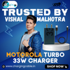 Motorola 33W TurboPower Charger (Adapter With Cable)