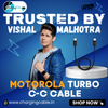 Motorola TurboPower Type C-C Cable (Only Cable & Supports Upto 68W)