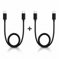 Motorola TurboPower Type C-C Cable (Only Cable & Supports Upto 68W) | Pack Of 2