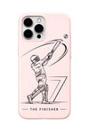 MSD The Finisher Blush Pink cricket mobile cover