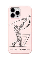 MSD The Finisher Blush Pink cricket mobile cover