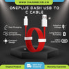 Oneplus 20W Dash Type C Cable (Only Cable)